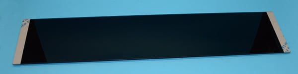 Black Glass Panel+alu.Strips With Logo