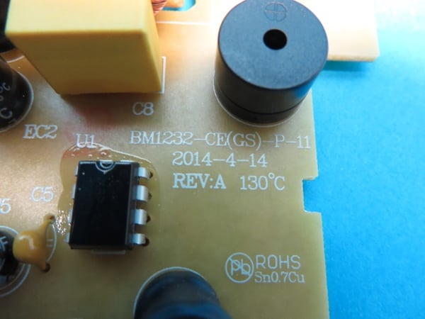 Power PCB Asm BM1232-CE(GS)-P-11