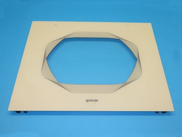 Door Glass Fl 6-154 1015 Glu