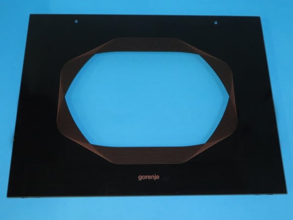 Door Glass Fl 6-154 9005 Glu
