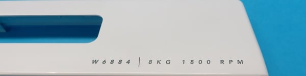 Control Panel W6884 WM-70.2 Sign