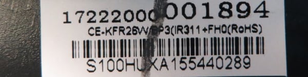 Control Board 26ZF Assy