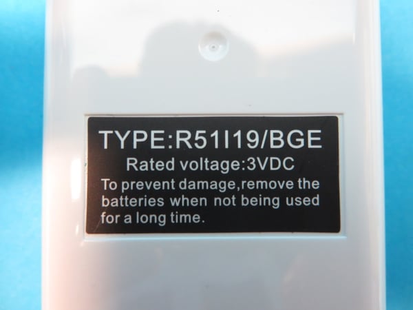 Remote Controller R51/19 Bge