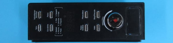 Control Panel Black Assy