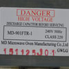 Gorenje Microwave HV Transformer 900W 60HZ - Image 1