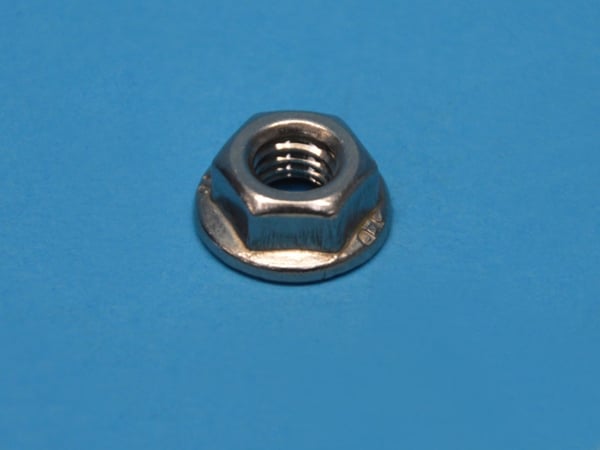 Nut M6 A2-70-WITH Toothed Flange