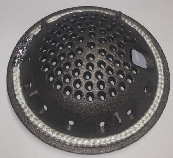 Combustion Vessel With Cord