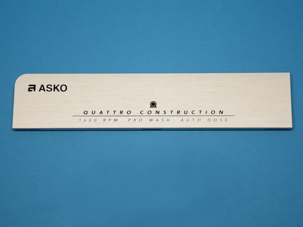 Handle Cover Al WM-75.1 1600 Ads Sign