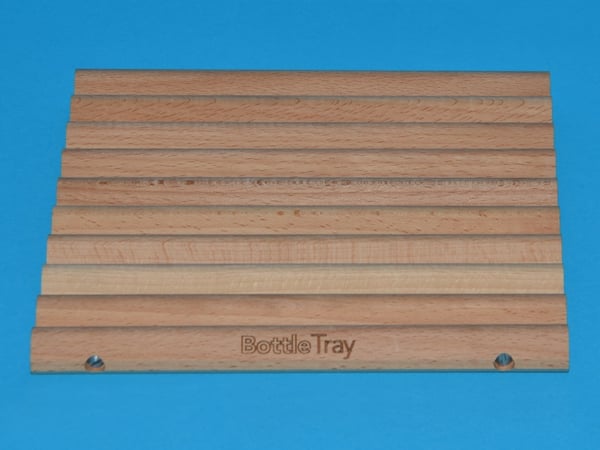Bottle Holder A54 Wooden Engraved Assy