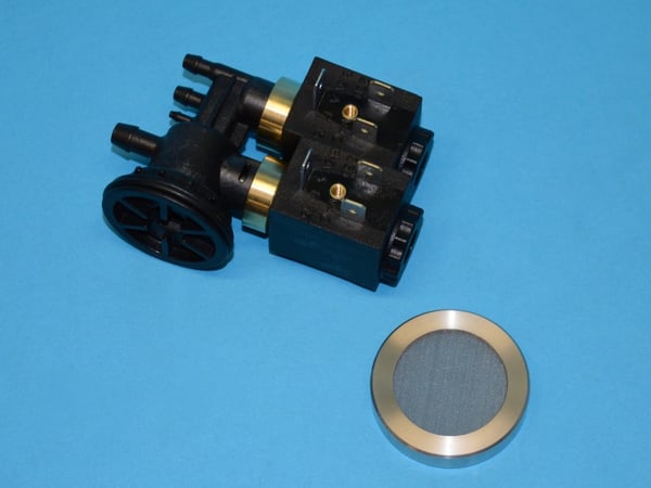 Valveblock W. O-ring+filter