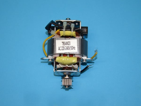 Motor With Driving Pulley