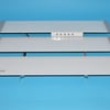 Gorenje Cooker Hood White Flap, Bravo 60 + Satin Strips" - Image 1