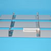 Gorenje Cooker Hood White Flap, Bravo 60 + Satin Strips" - Image 2