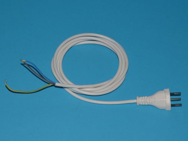 Supply Cord H03VV-F 3G0,75 2050"