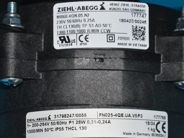 Fan Ziehl-abegg FN025-4QE.UA.V5P3