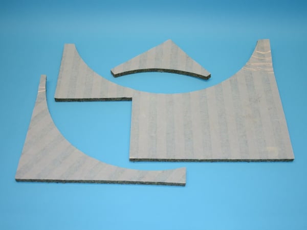 Sound Insulation Frt Panel WM-75/85 Assy