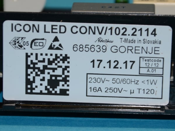 Timer Icon LED C T120 Rd