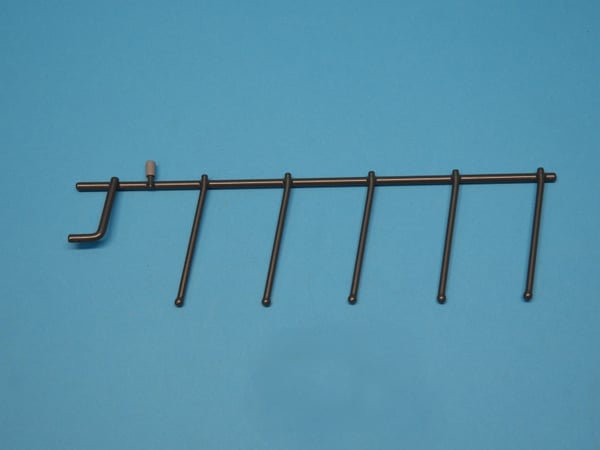 Short/Thin Plate-rack L Dw D.Gy Assy