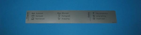 Program Label D5430 Aut No