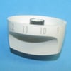 UPO Cooker & Hob Knob 0-12 Upo 05 White - Image 1