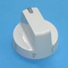 Cylinda Cooker & Hob Knob Cyl 0-6 White - Image 1