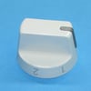 Cylinda Cooker & Hob Knob Cyl 0-6 White - Image 2