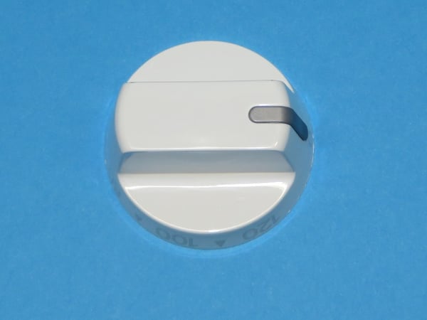 Knob Cyl 0-120 Min White