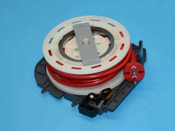 Cord Rewinder Assembly L=8M Rd