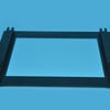 Pelgrim Cooker & Hob Door Gl.Piyo.Bio 6 4 PE 9005MAT Glu - Image 1
