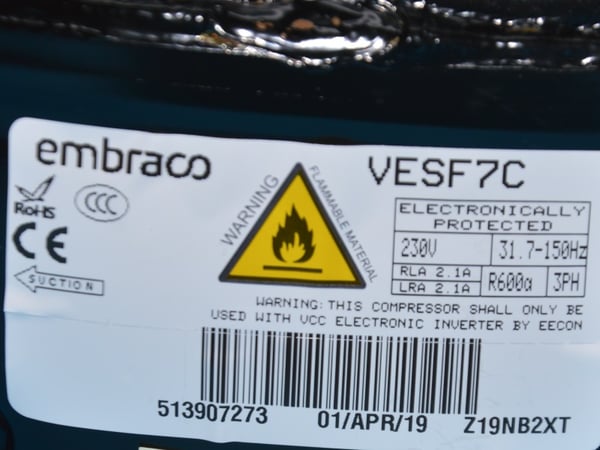 Compressor VESF7C Embraco