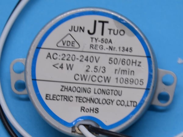 Base Motor 230V AC 4W
