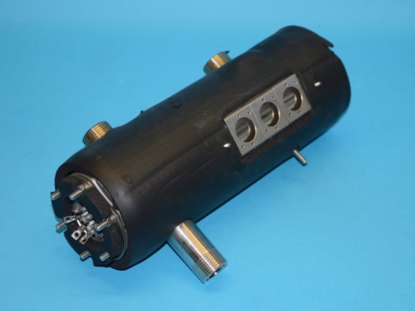 Flow-through Electric Heater 6KW G1 Inox