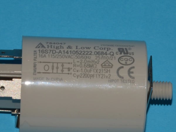 Input Filter 2,0MH/1UF H.A.L.Asko"