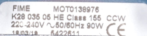 Motor 230V AC 90W