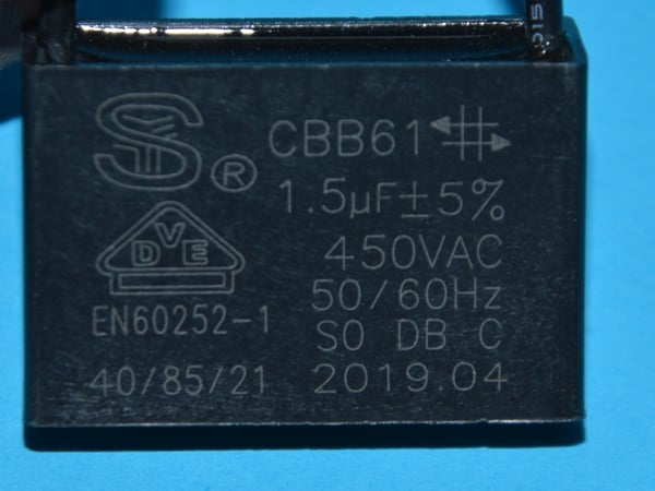 Capacitor 1.5UF 450V
