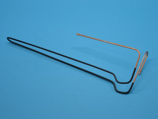 Con.Heat.Tube Thin A6 XV/4 PVC 9005 Assy