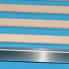 GE Monogram Fridge & Freezer Glass Door Cooler Shelf Low 75B Assy - Image 2