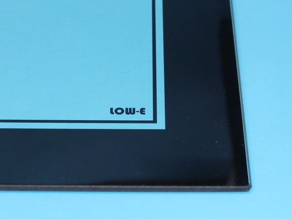 Interior Door Glass Bk 774X413 Mm