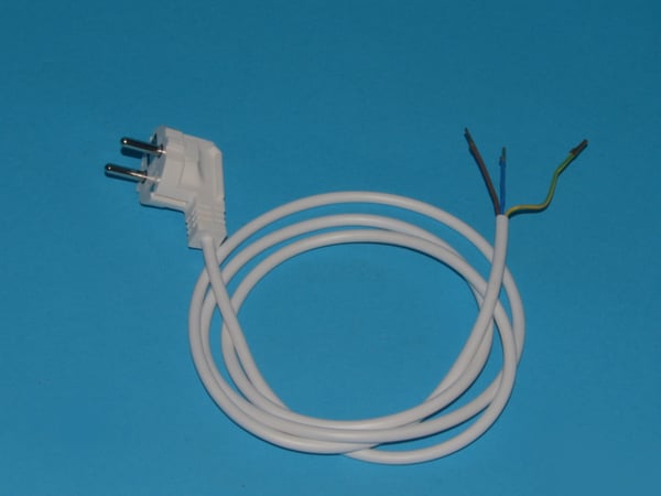 Supply Cord H03VV-F 3G0,5 Bk 1500 Eu"