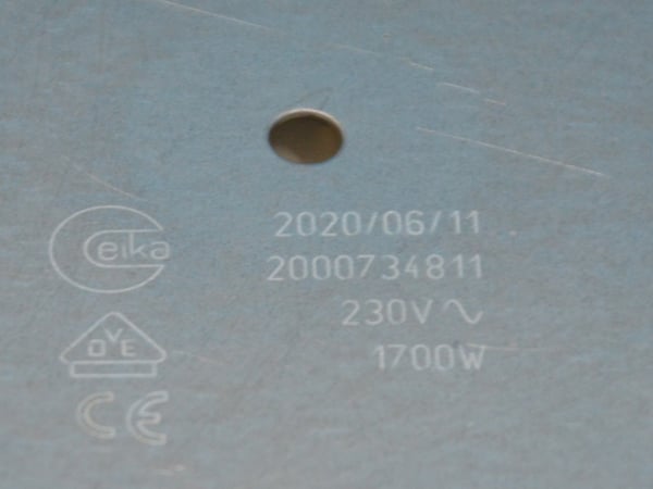 Radiant Heater Hl 230V 1700W D180