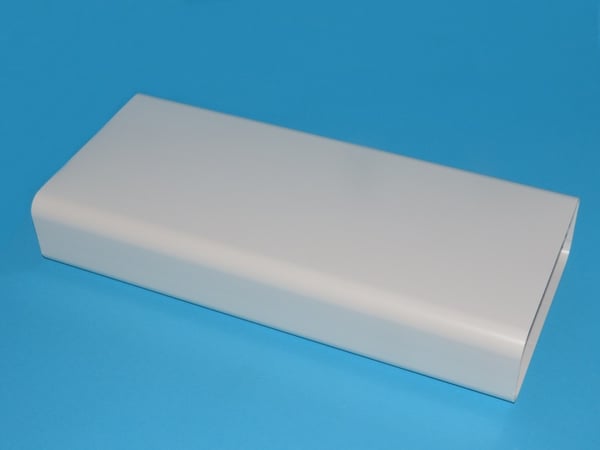 Plastic Square Tube 222x89x500 Mm