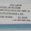 Hisense Cooker Hood LED Lamp 3W - Image 2