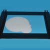 Gorenje Cooker & Hob Door Glass 6-7P Mat 9005 Lab.Glu - Image 2