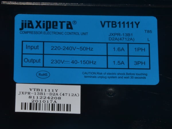 Inverter JXPR-13B1 D2A VTB1111Y Jiaxiper
