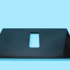 Asko Cooker Hood GLASSCERAM.BIE8CAA Asko Mat Bk Top Assy - Image 1