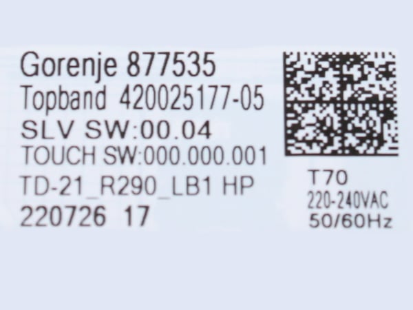 Ek LB1 R290 7KG TV SP/K-A2-22