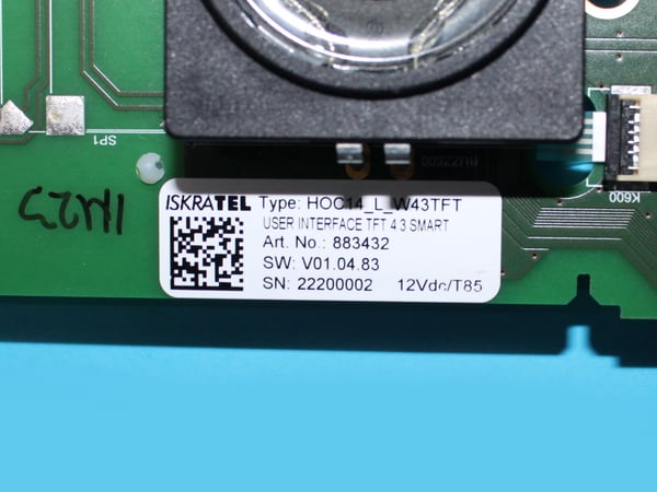 Interface Control Tft 4.3 Smart
