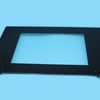 Cylinda Cooker & Hob Door Glass FS70G 500 6-255 9005 Glued - Image 2