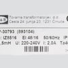 Gorenje Fridge & Freezer Supp.Cord 2,4M Gb With Choke Elma 4,5" - Image 1