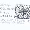 Gorenje Washing Machine Ek B2+BM55 PS-22/49-A1-14-7-NS-WF - Image 1
